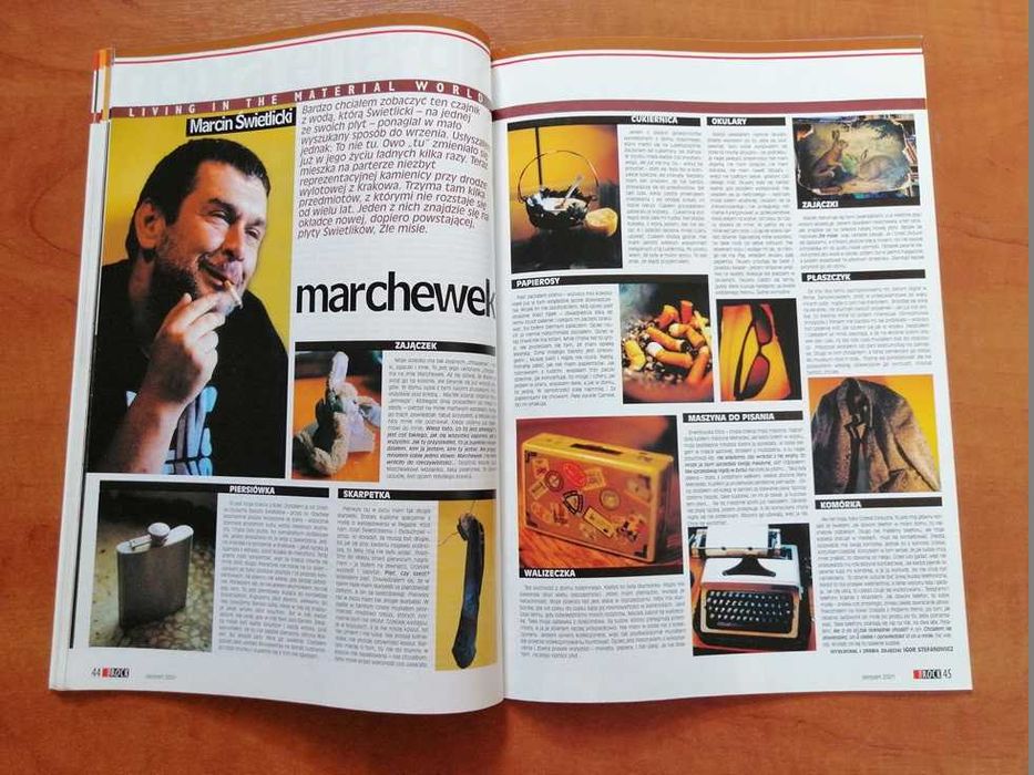 Magazyn muzyczny / czasopismo rockowe / miesięcznik Tylko Rock 2001 r.