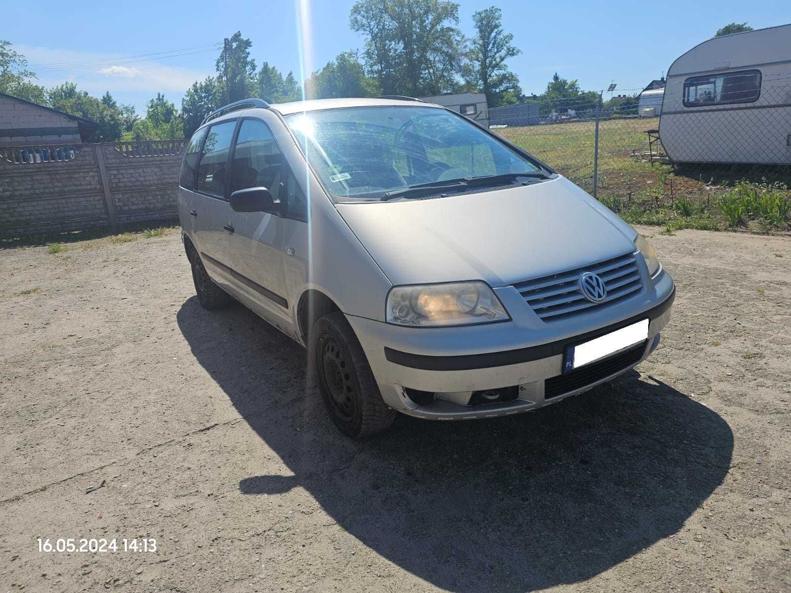 VW Sharan I lift 2.0 8V benzyna 2001r 7 osobowy export