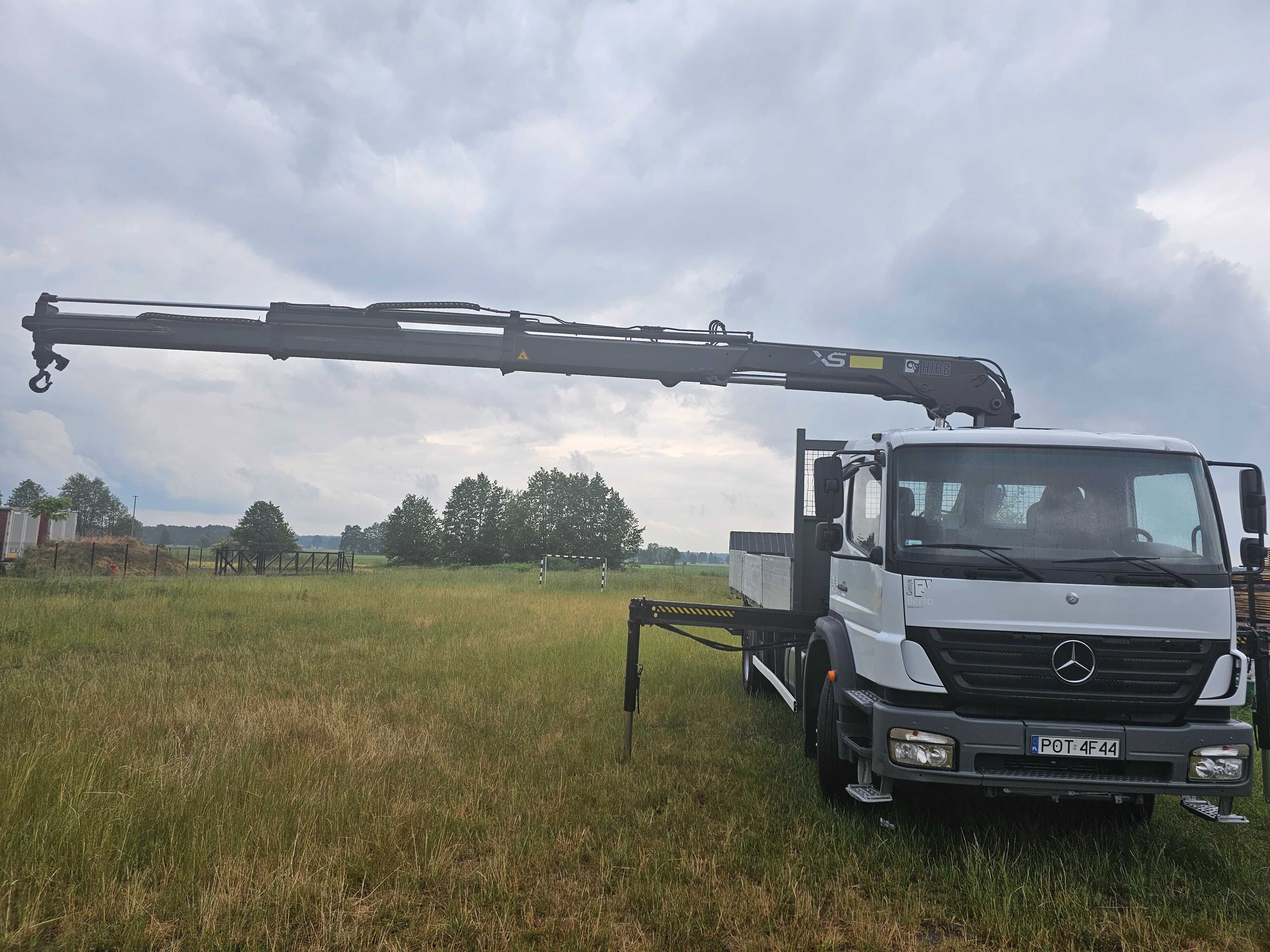 Mercedes Benz Axor 1828 Hds Hiab + Pilot