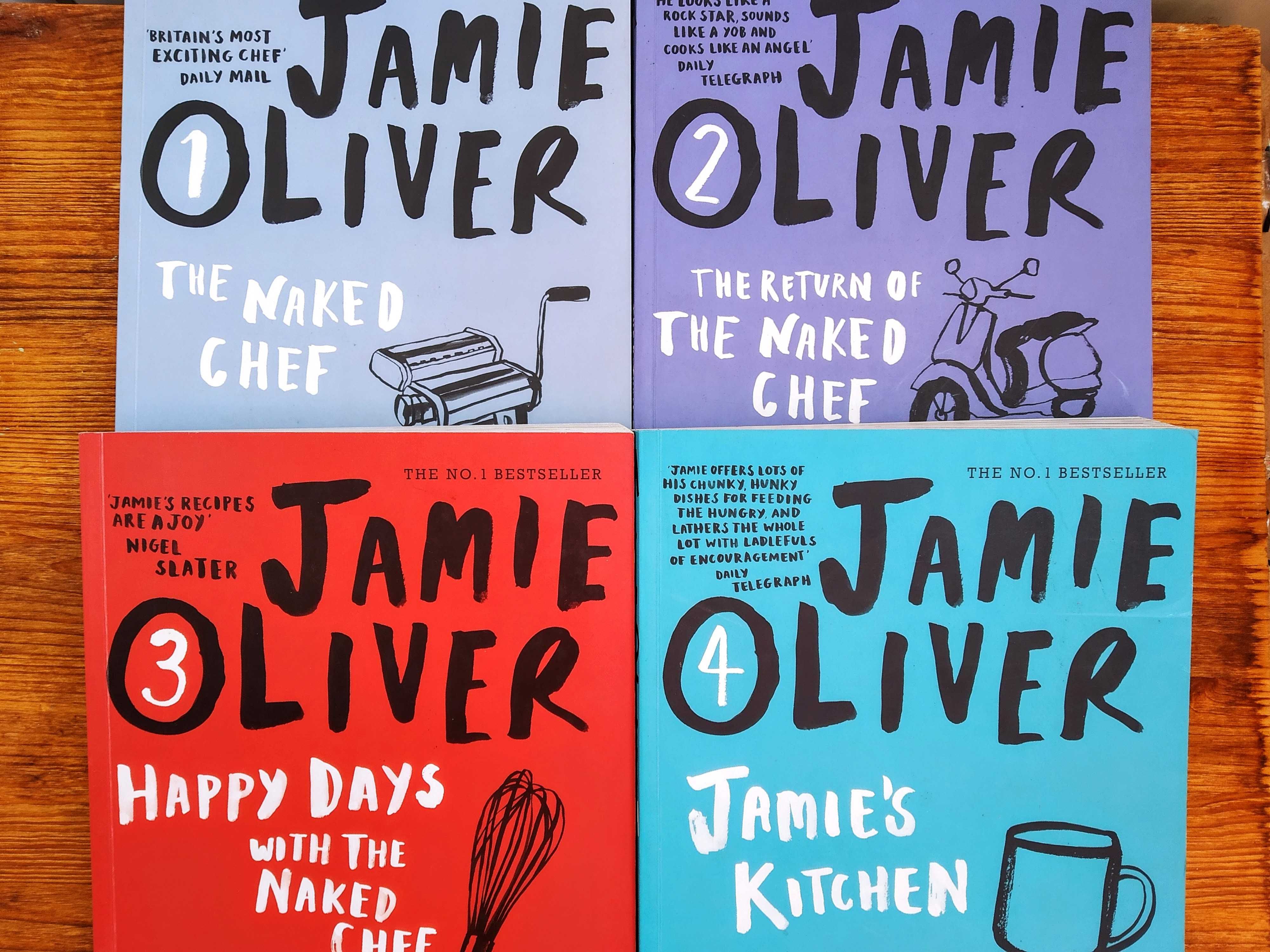 Книга Джейми Оливер. Jamie Oliver, "Jamie`s Kitchen"