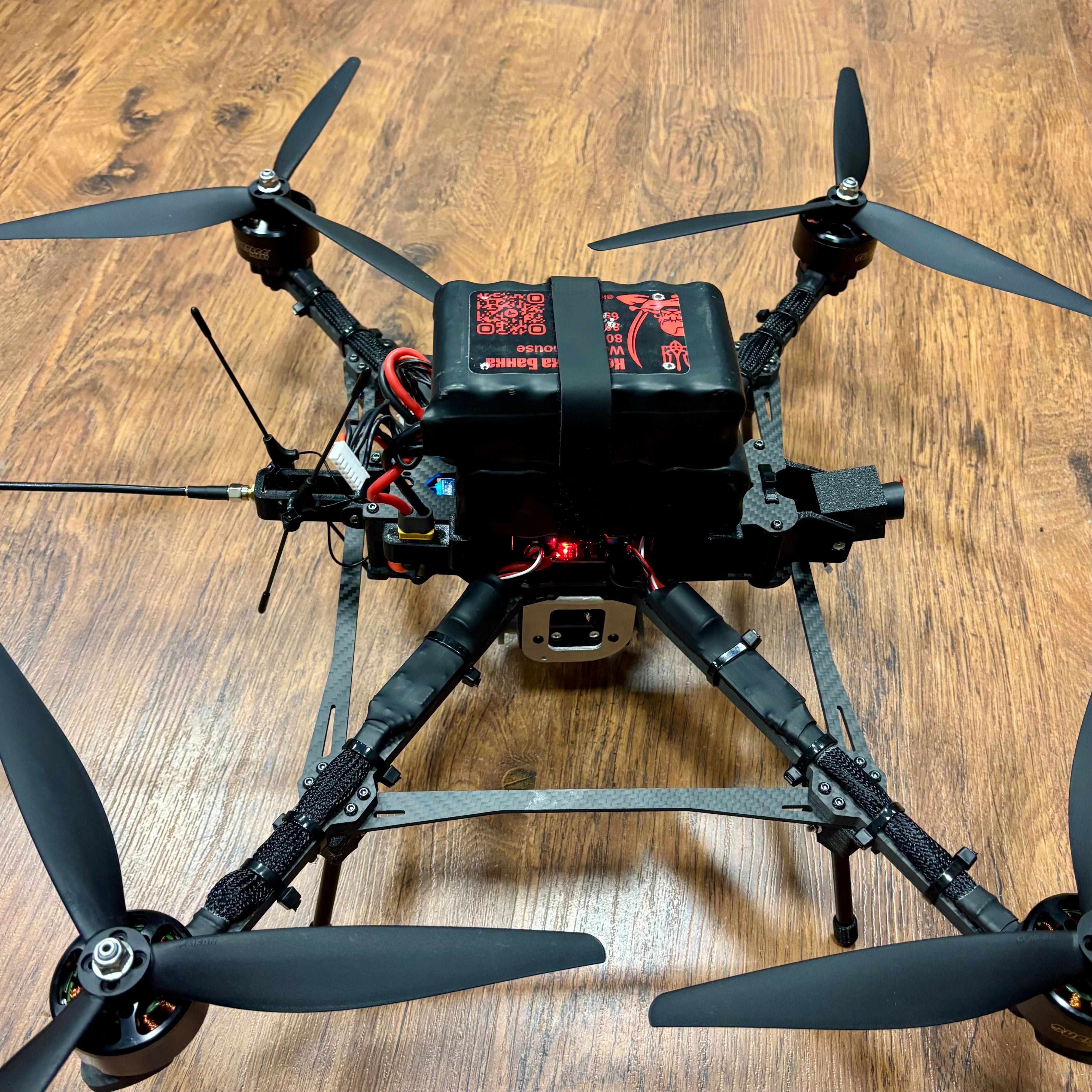 FPV 13 квадрокоптер Бабайка.013 дрон Б 0 М Б Е Р 12S