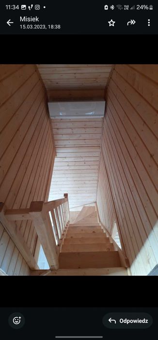 Domek całoroczny letniskowy drewniany Korsarz