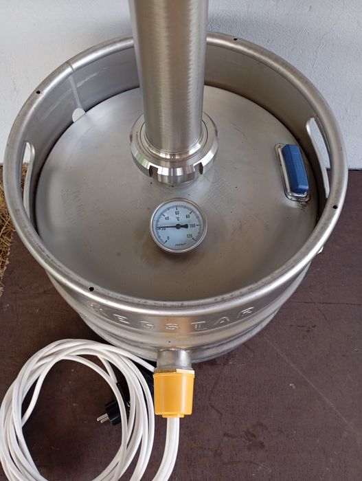 Destylator Aabratek 95-96%, beczka 30-50l, rura 60.3mm.