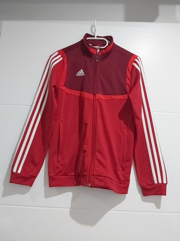 Piękna bluza ADIDAS 152 cm. śliska. Jak NOWA