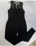 Vero Moda XL czarny kombinezon wieczorowy