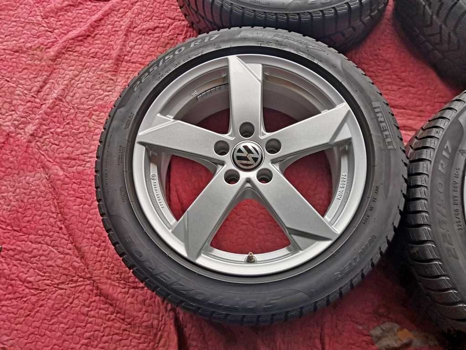 KOŁA zima 17' VW SHARAN PASSAT TOURAN T-ROC - 5x112 - 225/50/17