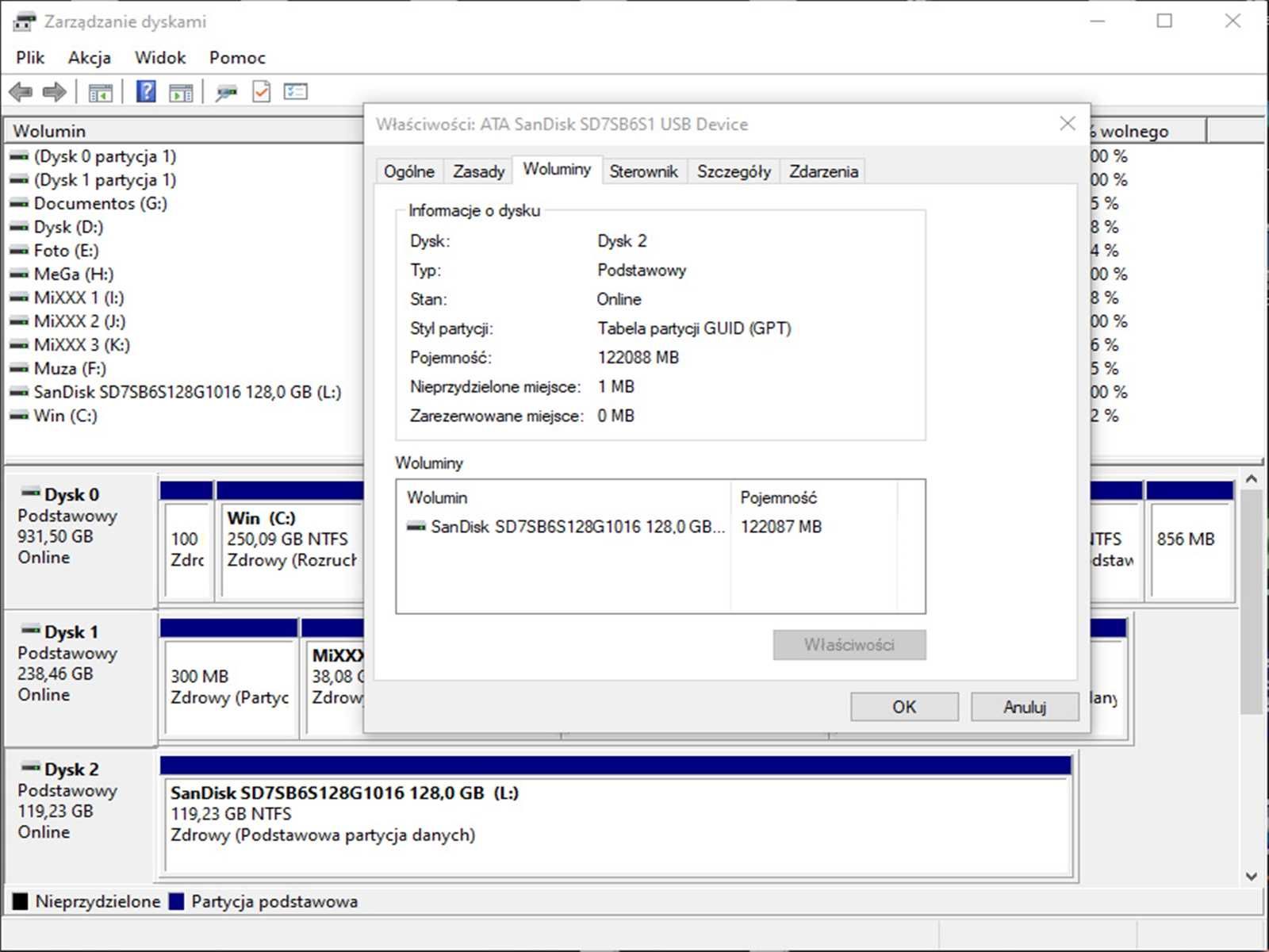 SSD 128GB SanDisk