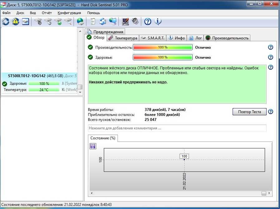 Жесткий диск 2.5" 500Gb 8Mb/5400/SATAII - 10 шт.