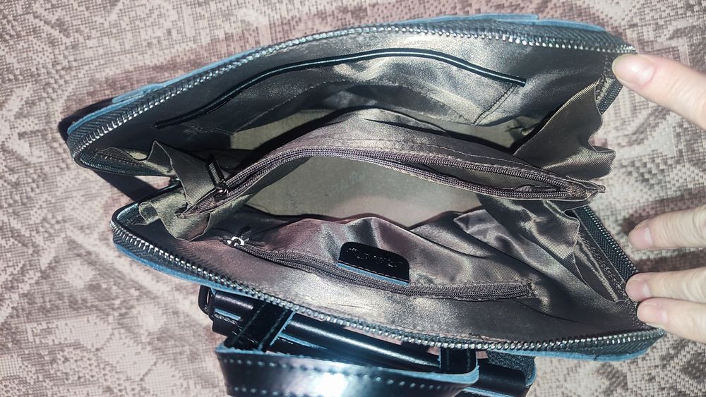 Рюкзак - сумка шкіряний