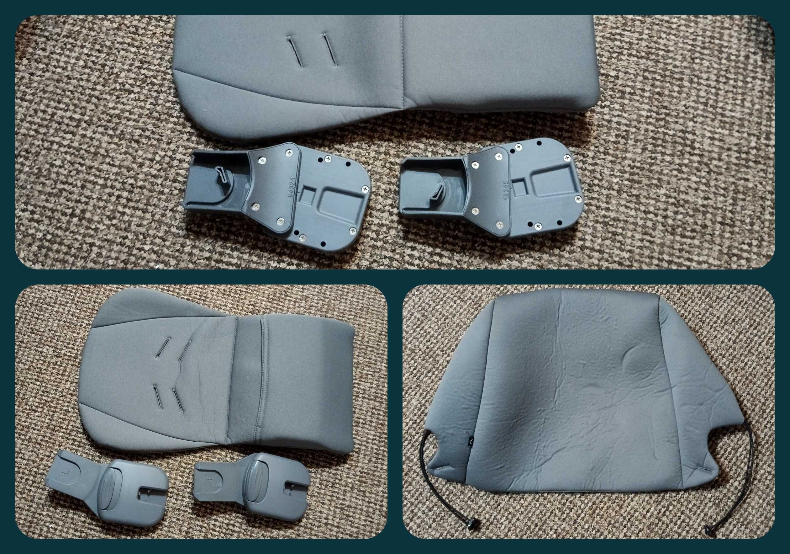 Автокресло Анекс Anex m/type e/type Серый Gray SS-02