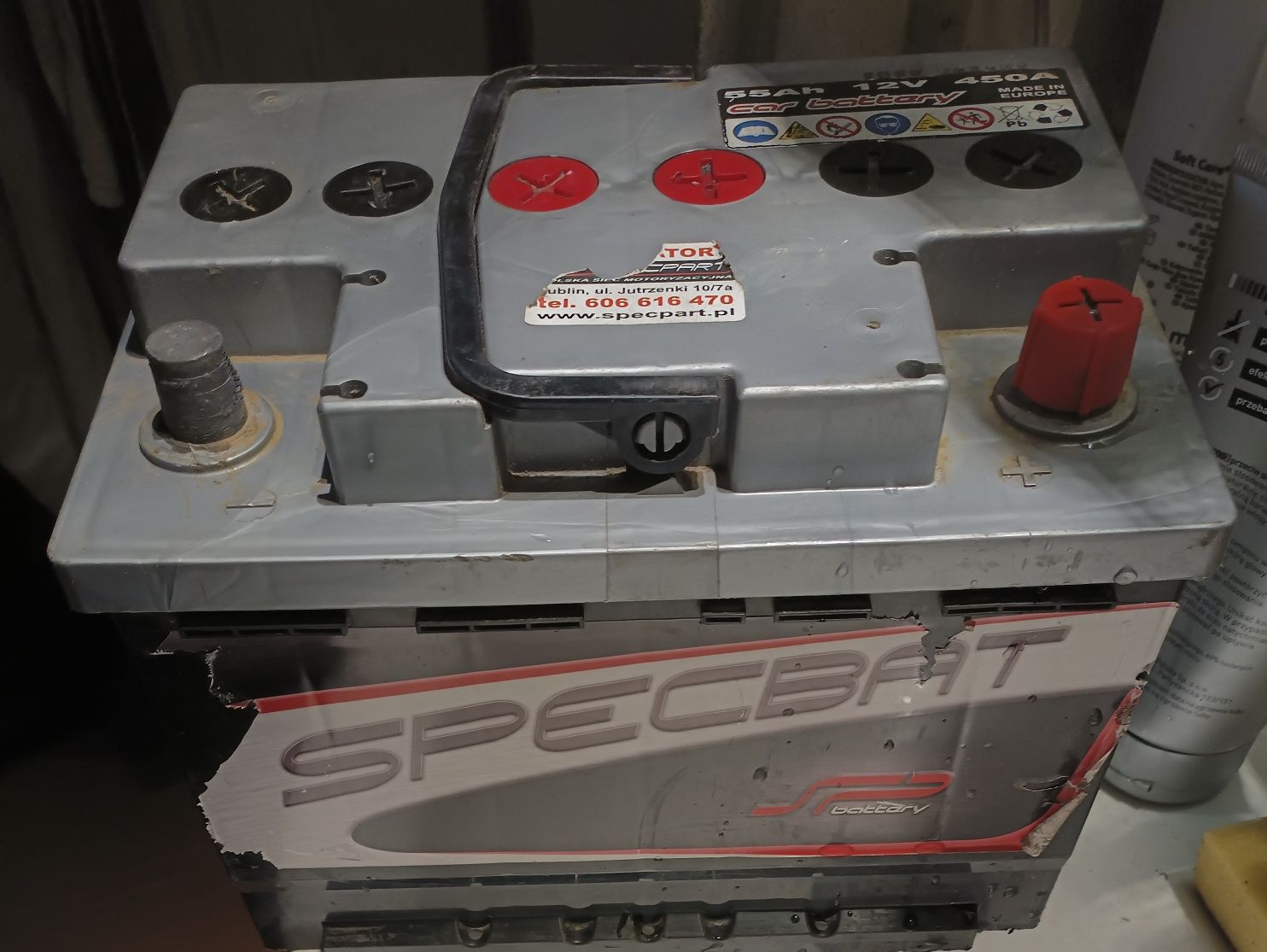 Akumulator Specbat 55Ah /450A