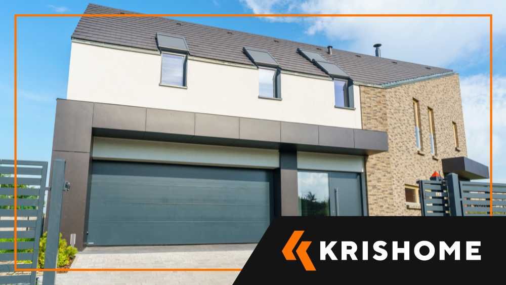 Brama segmentowa garażowa KRISHOME MONTAŻ CAŁA POLSKA