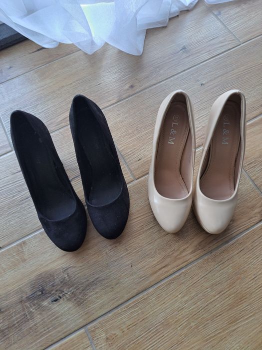 Туфлі дві пари 37 розмір відмінний стан