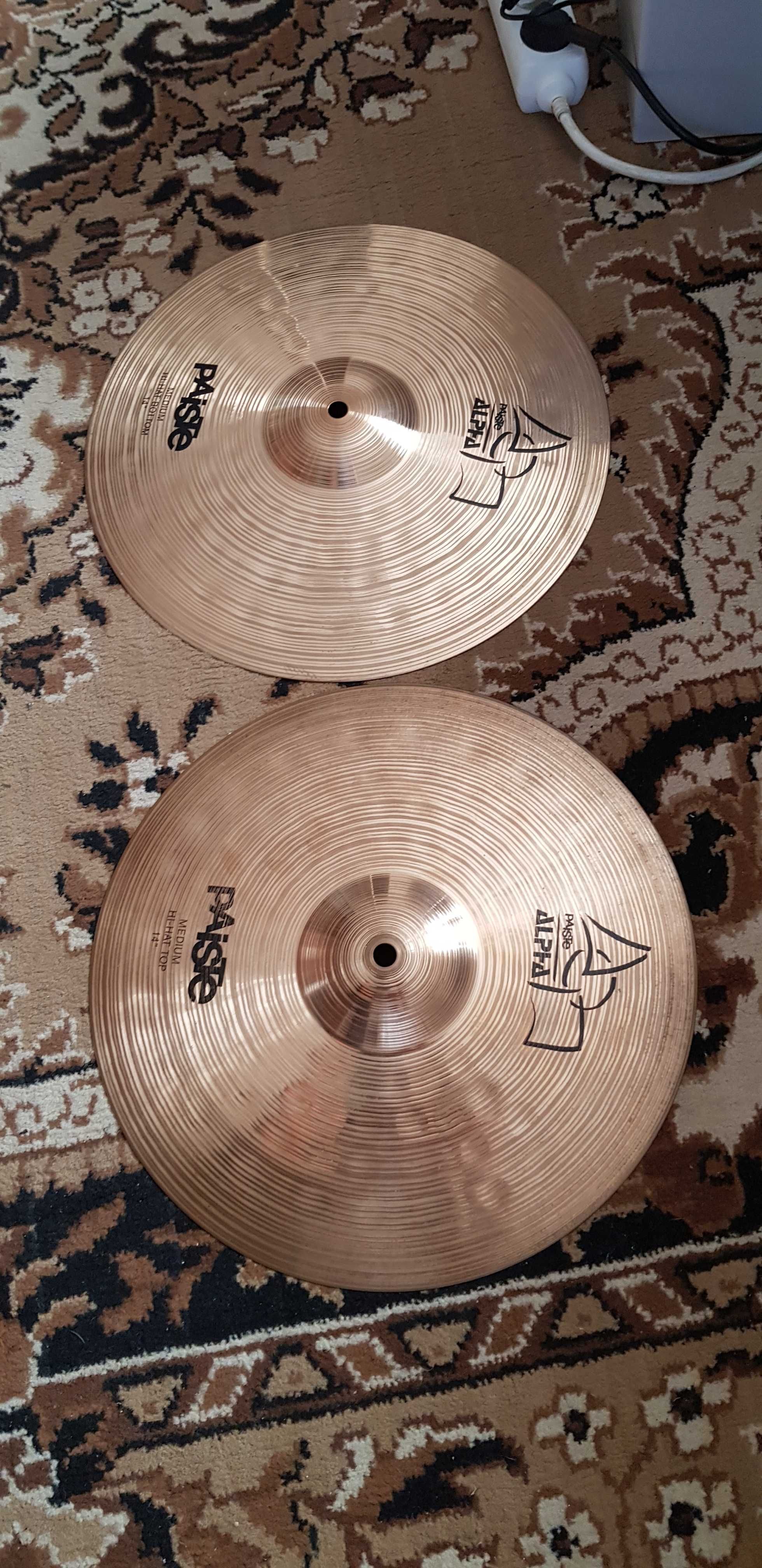 Talerze hi hat 14" paiste alpha b8 super stan