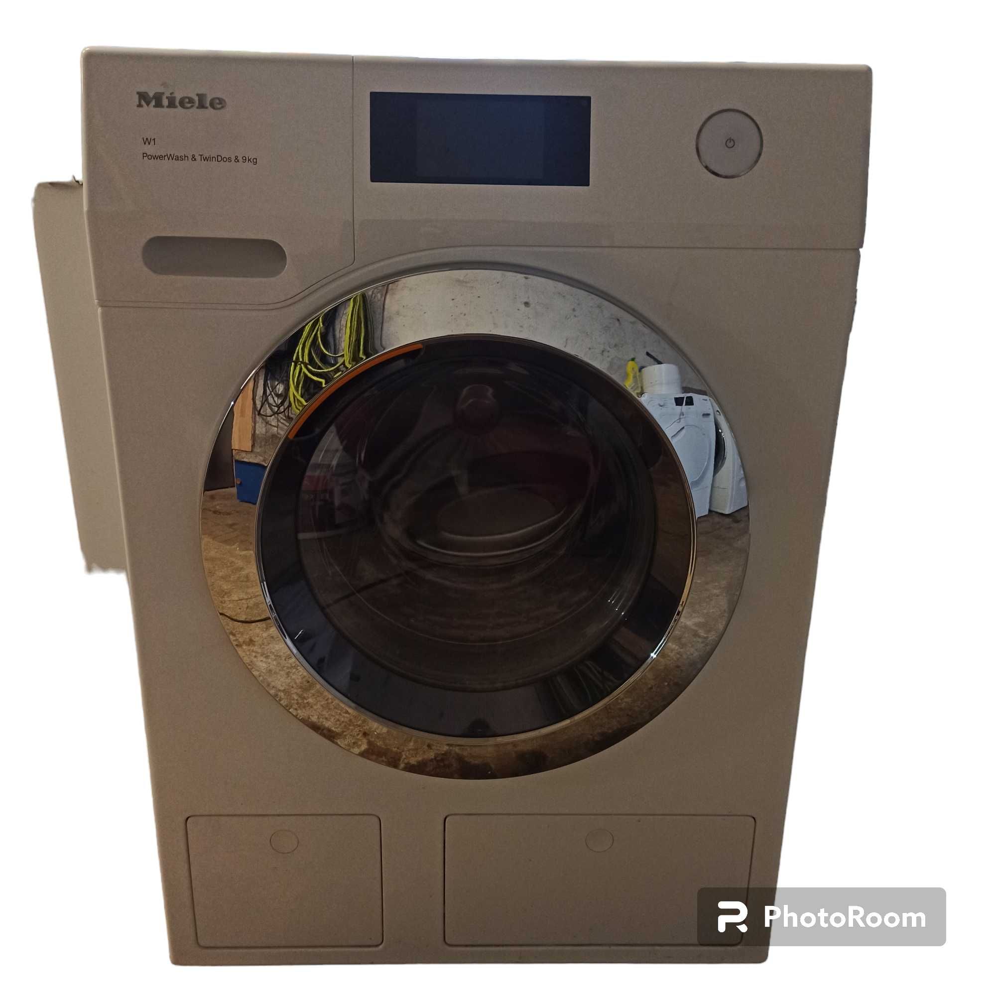 Pralka MIELE 9kg WCR870 TDos XL&Wi-Fi. Sklep 7,5 tyś zł. stan b.dobry