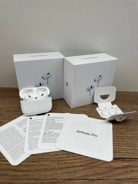 ‼️ розпродаж ‼️навушники airpods pro 2 нові ,1:1 до оригіналу
