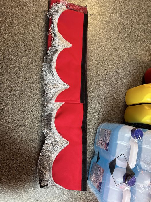 Zaslony kabiny tir scania man daf mercedes volvo plisowane