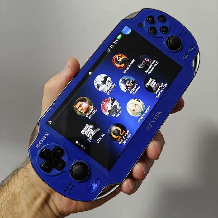 PS Vita FAT 1000 Oled Sapphire Blue
