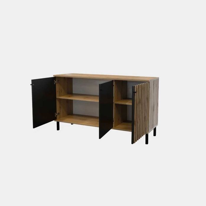 Szafka/Komoda London 150x85x45 z lamelami