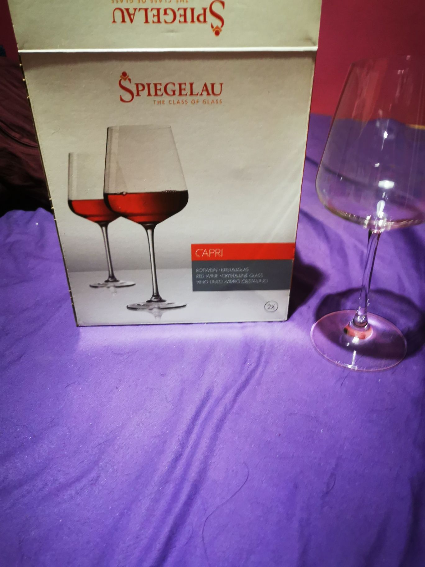 Kieliszki do wina firmy Spiegelau