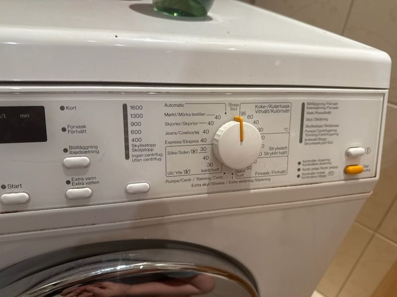 Pralka Miele uszkodzona