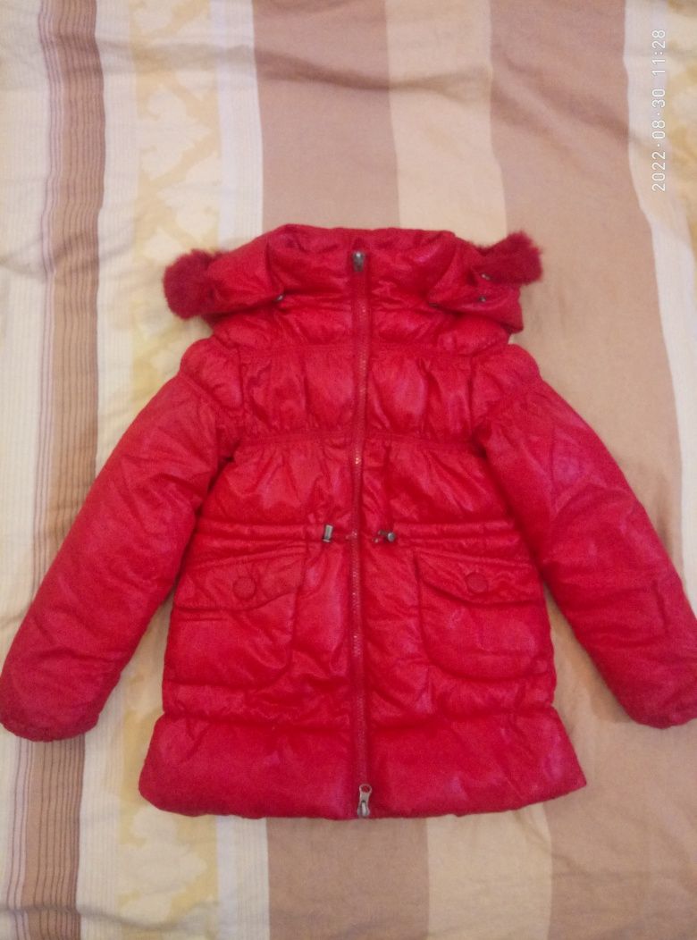 Курточка для дівчинки.На зиму2..3.4. річний віік