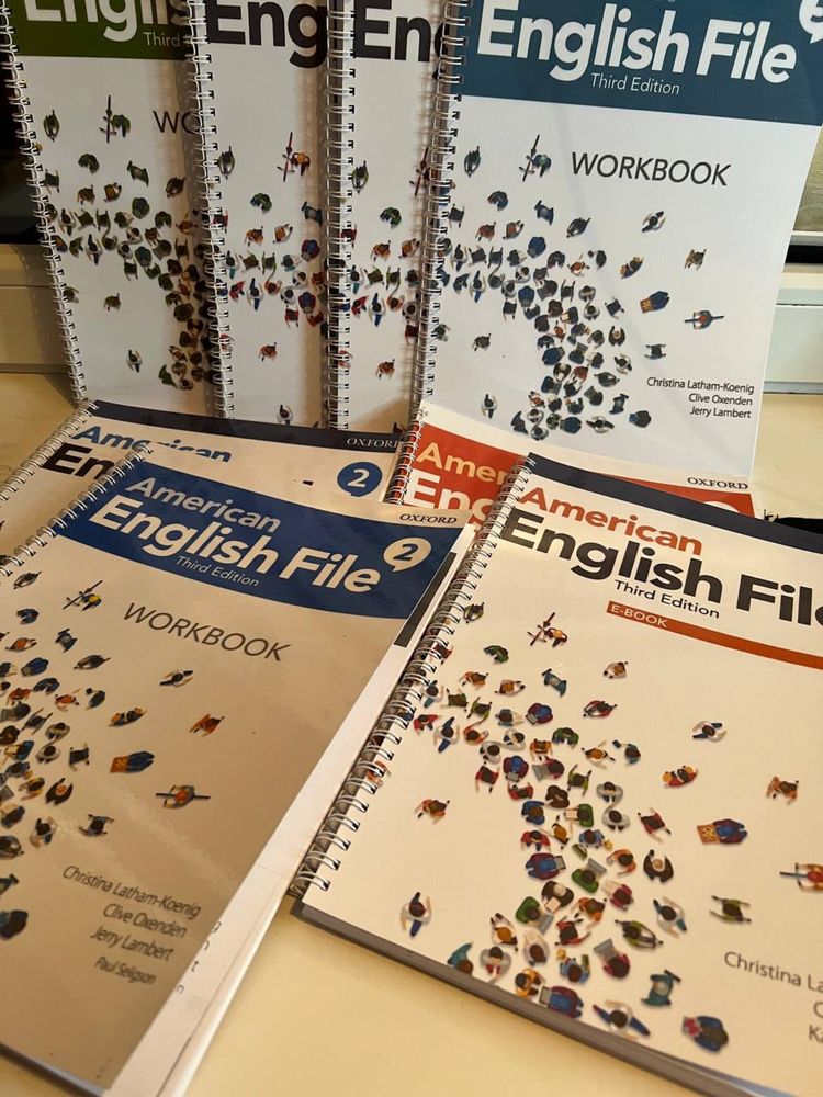 American English File ( 2-3 видання) 1,2,3,4,5(є оптові замовдення)