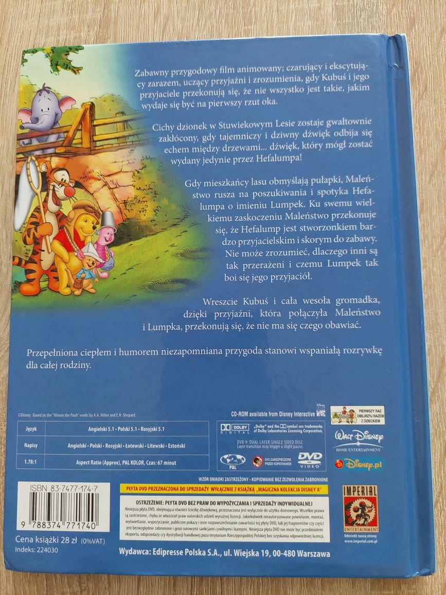 Kubuś i przyjaciele Kubuś i Hefalumpy DVD