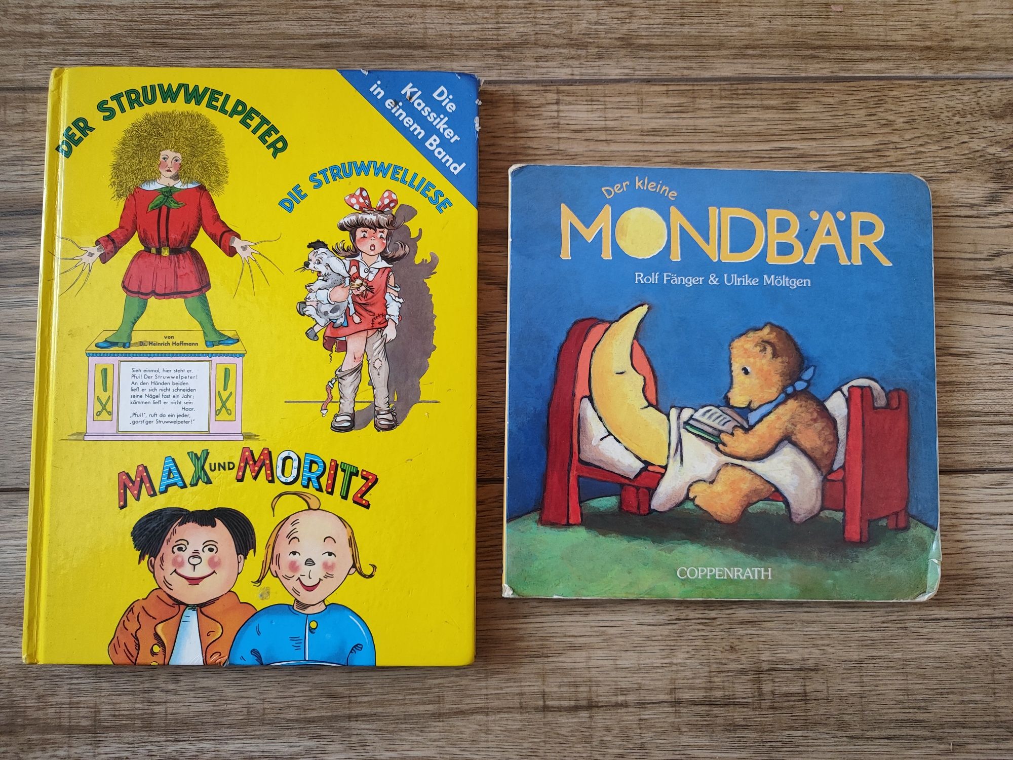 Bajki po niemiecku książki Hoffmann max und moritz mondbar  fanger