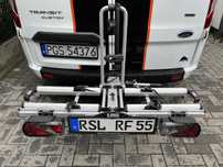 Bagaznik rowerowy na hak Bosal Las Eufab składany uchylny 60kg Thule