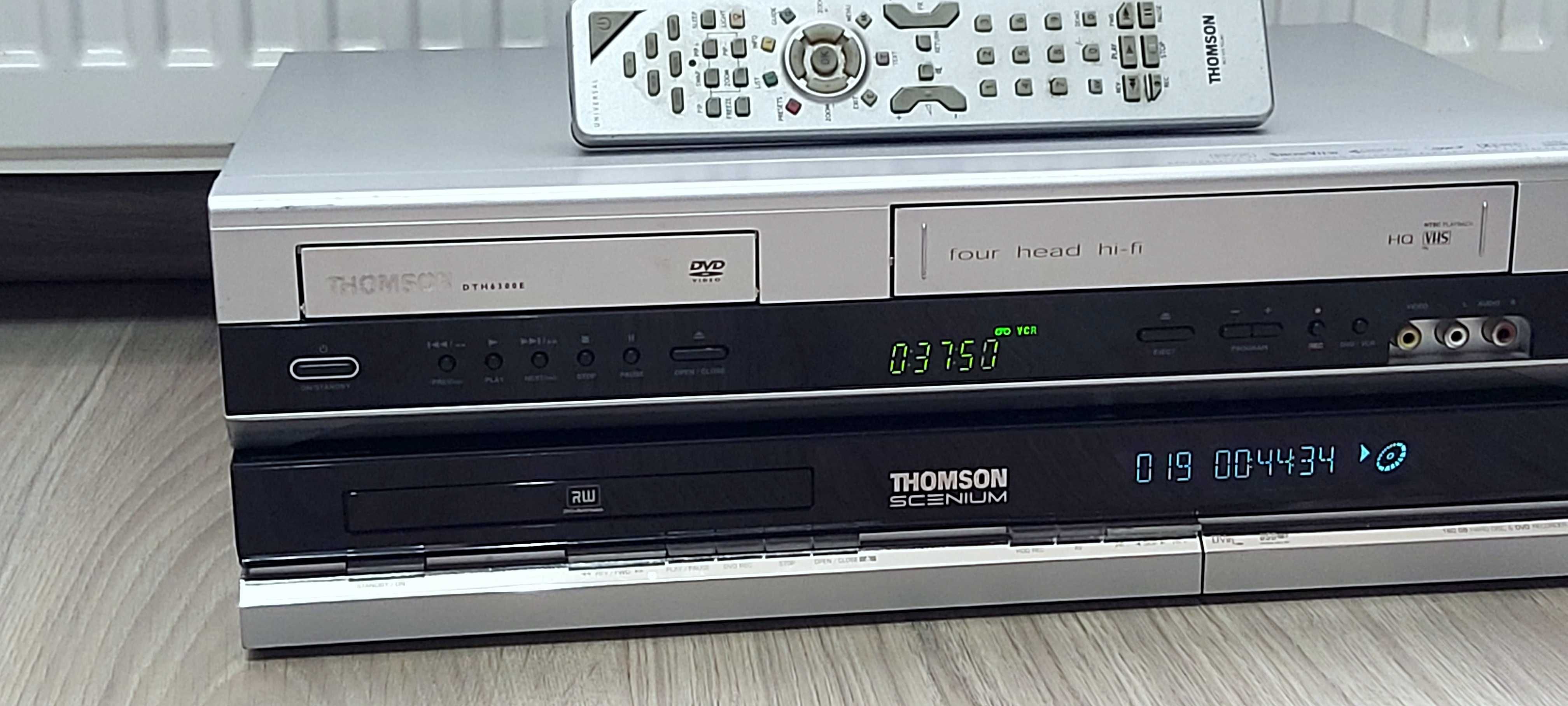 THOMSON Nagrywarka DVD-HDD + VCR ~ Przegraj VHS na DVD