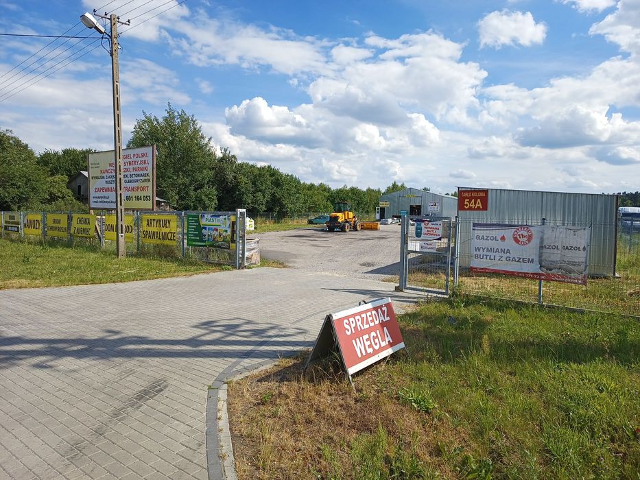 Skład opału działka rolno-budowlana 1,2ha