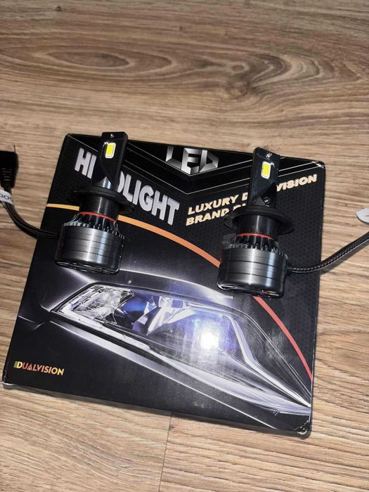 Żarówki LED H7 Białe Mocne CANBUS