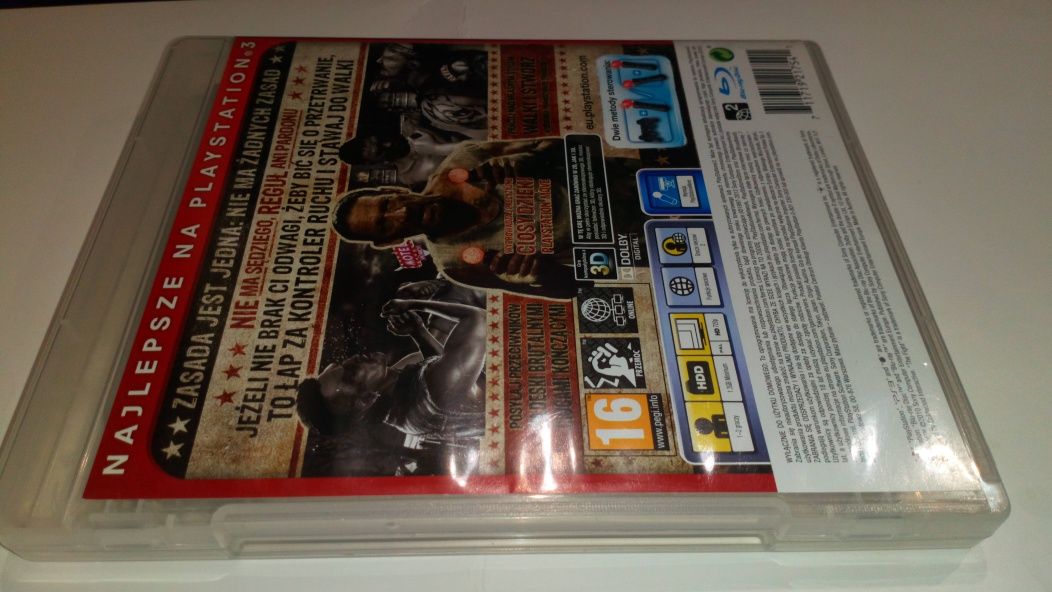 Gra Ps3 The Fight Move Edition PL boks PlayStation 3 gry Lego nfs gt