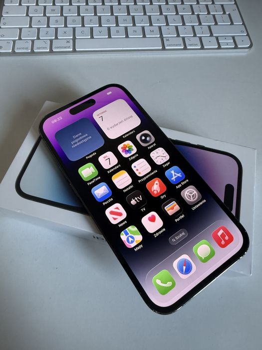 iPhone 14 Pro 128gb Deep Purple Bateria 100%
