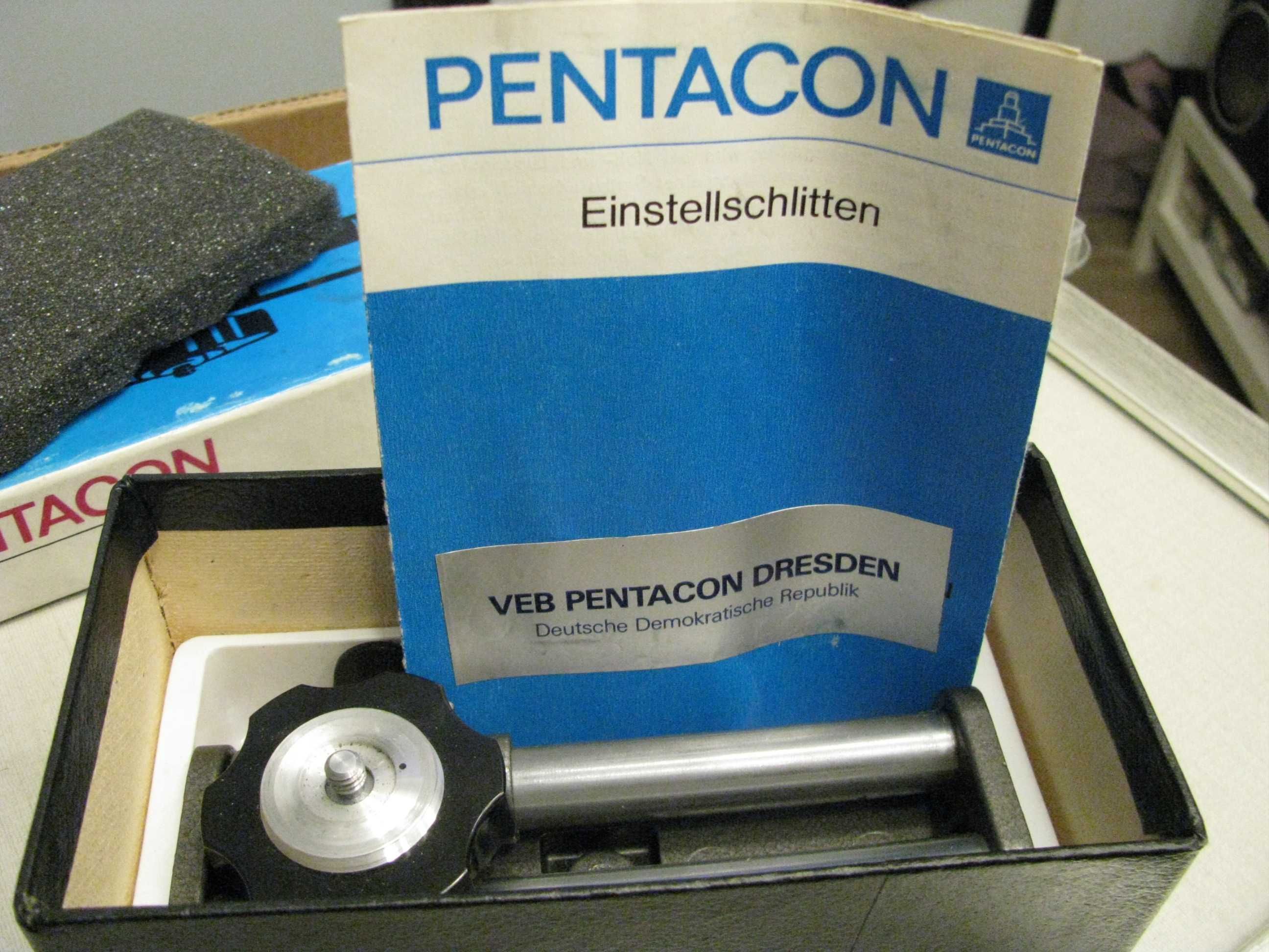 Sanki nastawcze precyzer makro Pentacon