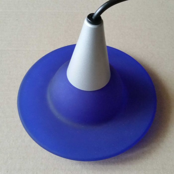 Светильник НЛО плафон синий