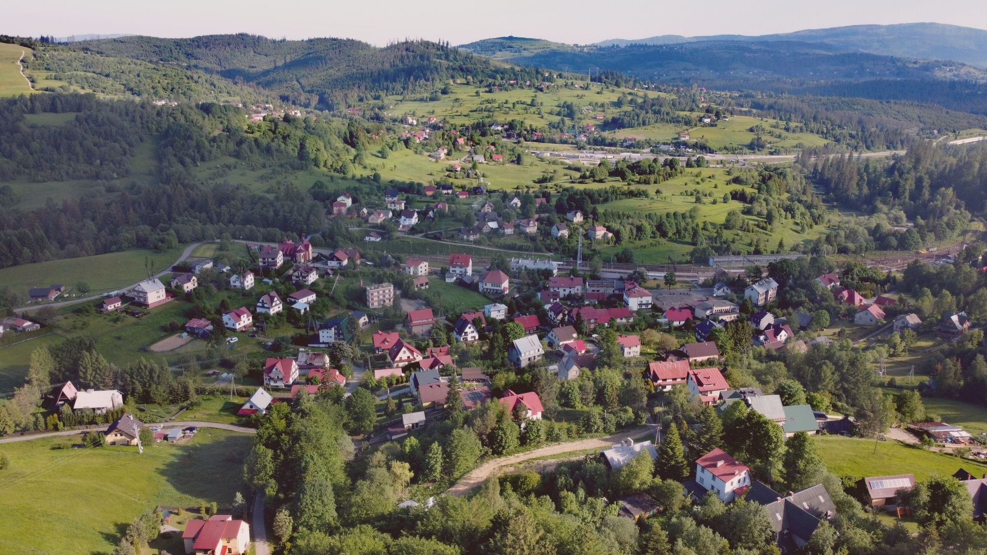 Noclegi Zwardoń Idelane na wakacje i przerwę w podrózy  500m Słowacjia