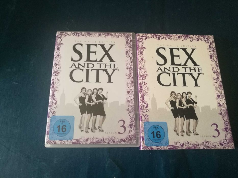 SEX AND THE CITY - SERIE 3	3XDVD (legendagem em Português)