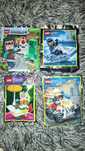4 x Klocki LEGO friends i City oraz Minecraft