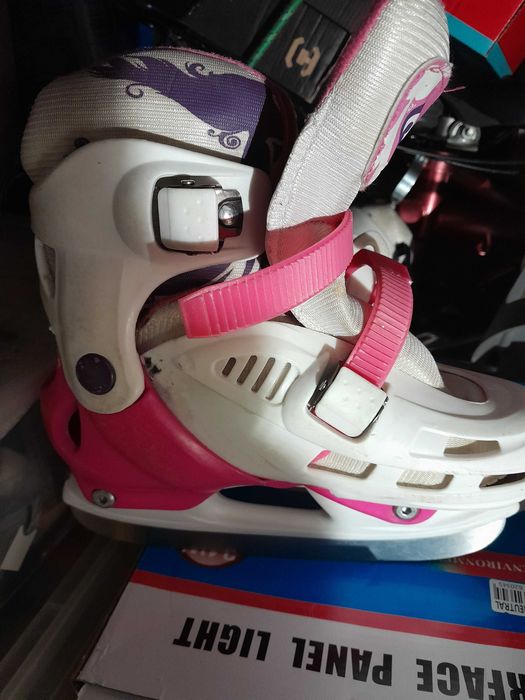Łyżwy dziecięce dla dziewczynki