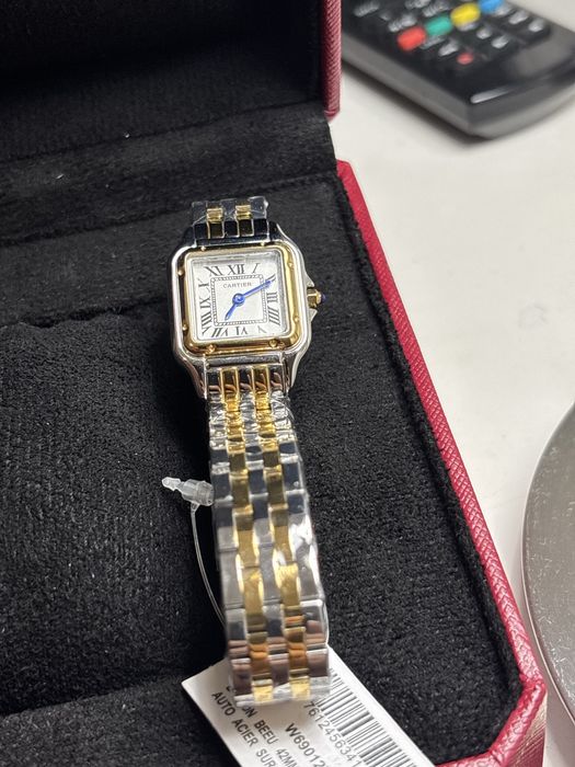 Relógio Cartier Panthère Bicolor (versao mini)