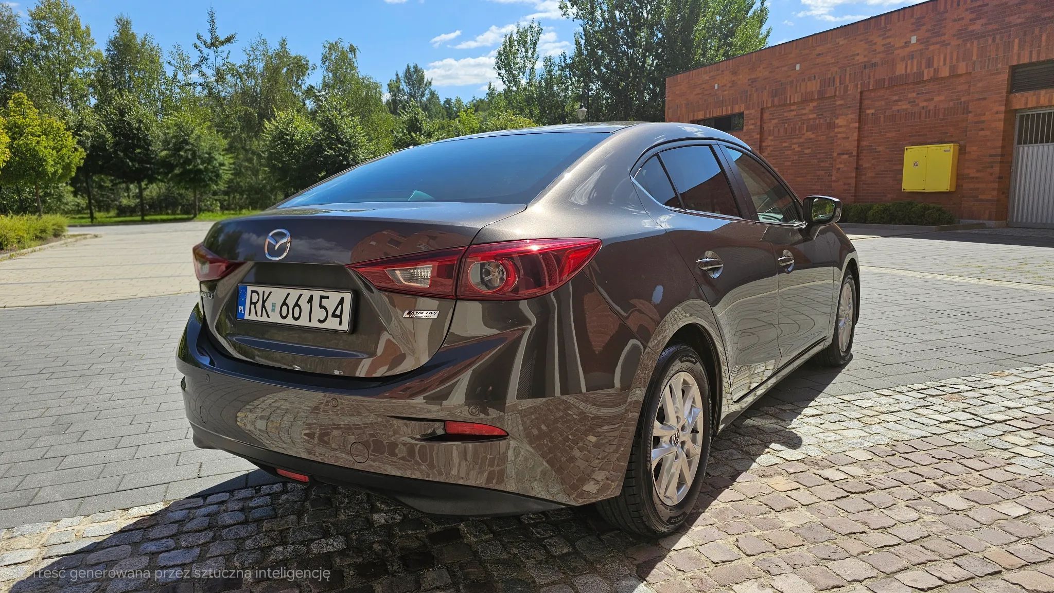 Mazda 3 Salon Polska, 2,0 120KM, Skymotion, bezwypadkowy, xenon