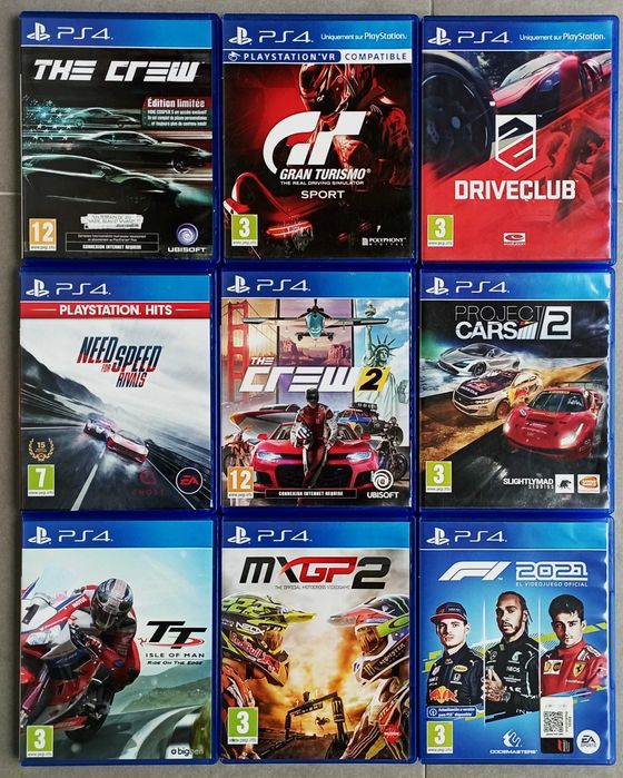 Jogos Corrida Playstation 4 (PS4)