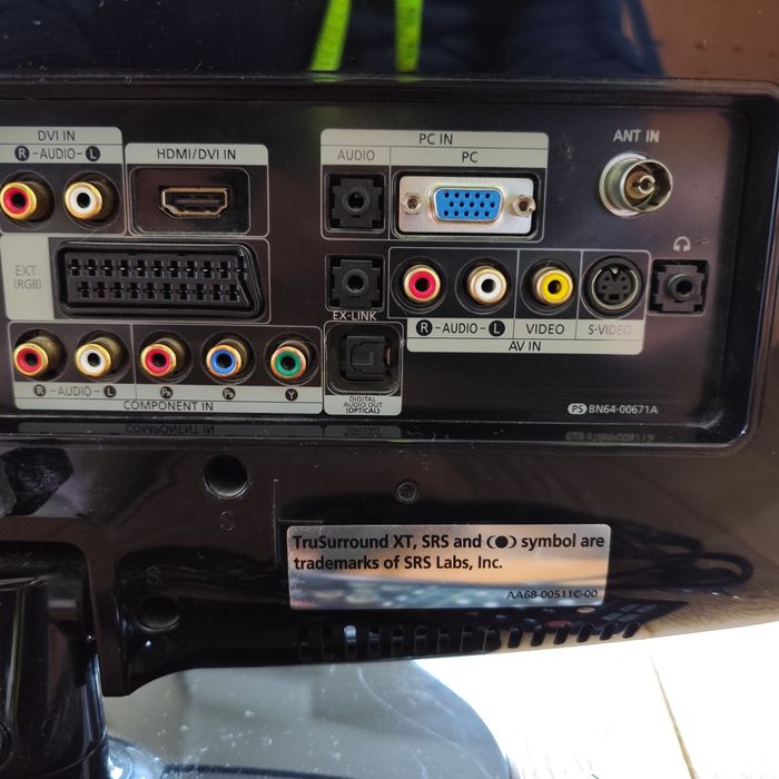 Telewizor Samsung 19", pilot, przewód zasilajacy