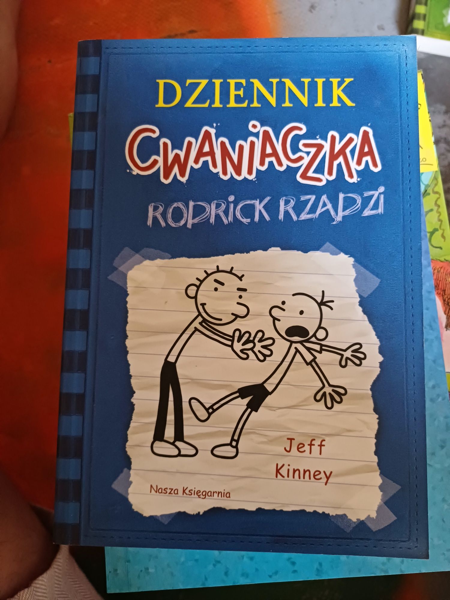 Książka - Dziennik cwaniaczka - Rodrick rządzi