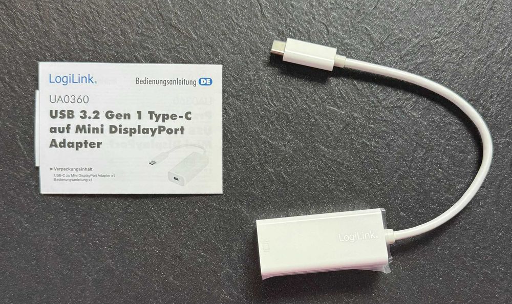 Adapter LogiLink USB-C mini DisplayPort