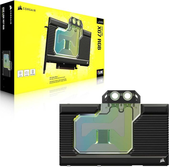 Водоблок CORSAIR Hydro X серії iCUE Link XG7 RGB 4090 Strix/TUF GPU