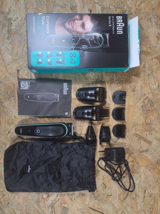 Maszynka Trymer do strzyżenia Braun MGK3441 – zestaw, powystawowa