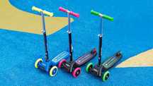Hulajnoga trójkołowa balansowa antypoślizgowa KIDS WHEELS 3 kolory